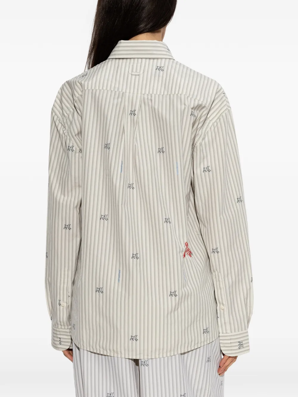 Jacquemus Simon overhemd Beige