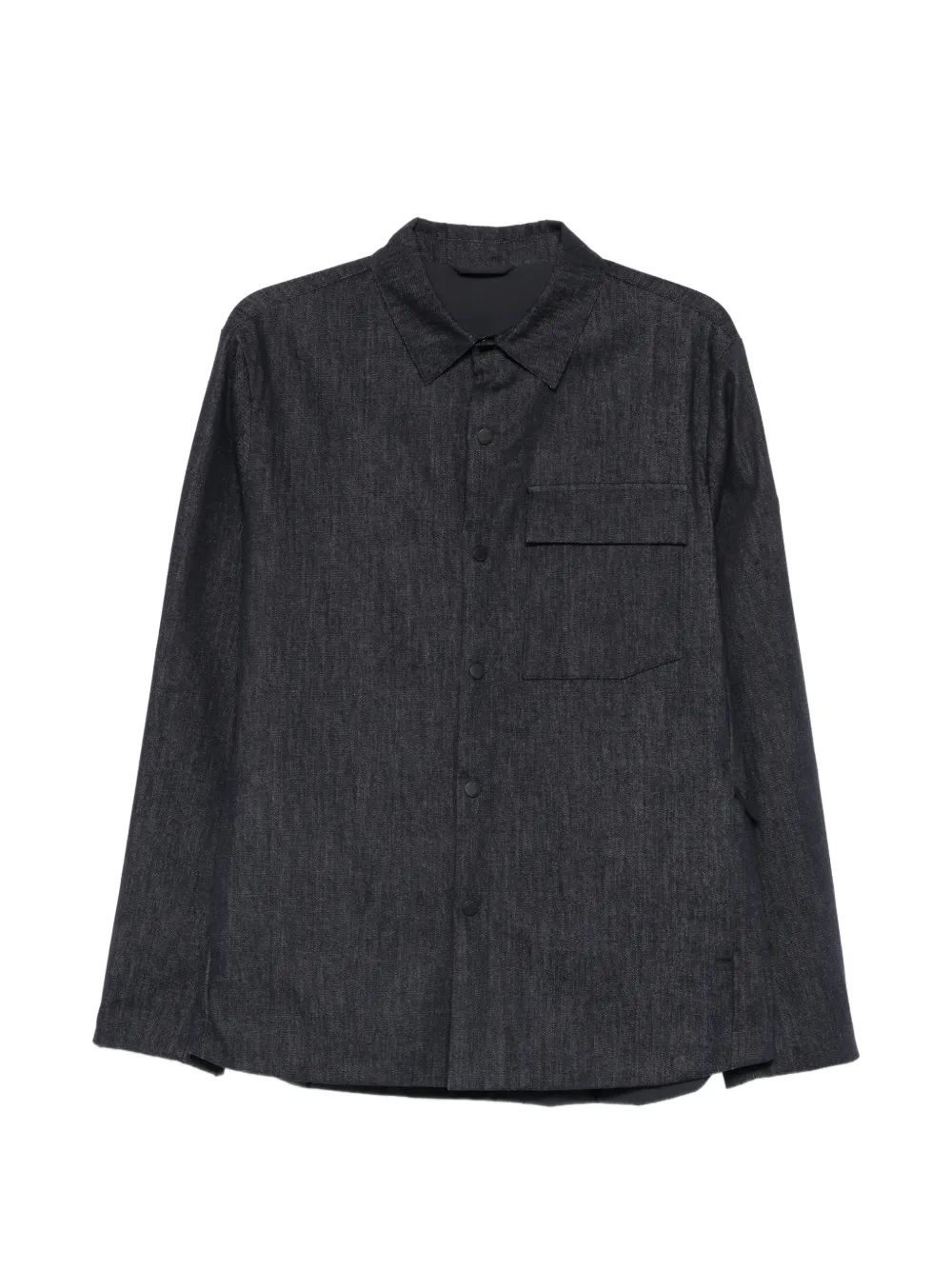 People Of Shibuya flap-pocket shirt jacket - Blu