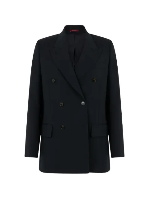 Gucci double-breasted peak-lapel blazer