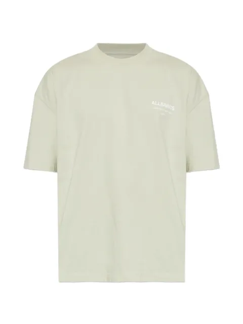 AllSaints Dreamer logo-print distressed T-shirt