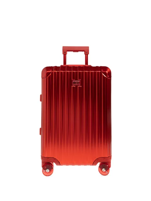 Diesel metallic grooved luggage