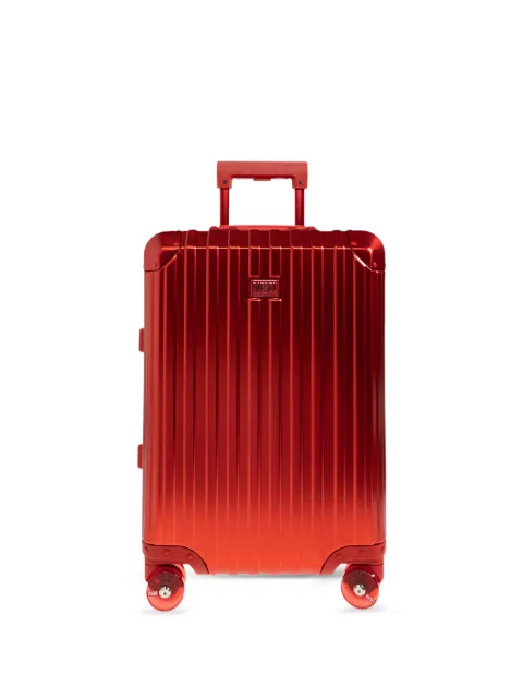 Diesel metallic grooved luggage