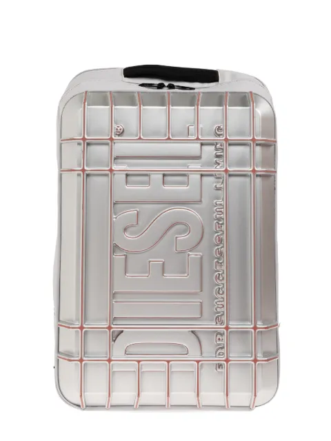 Diesel embossed logo-plaque backpack