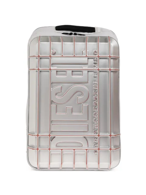 Diesel embossed logo-plaque backpack