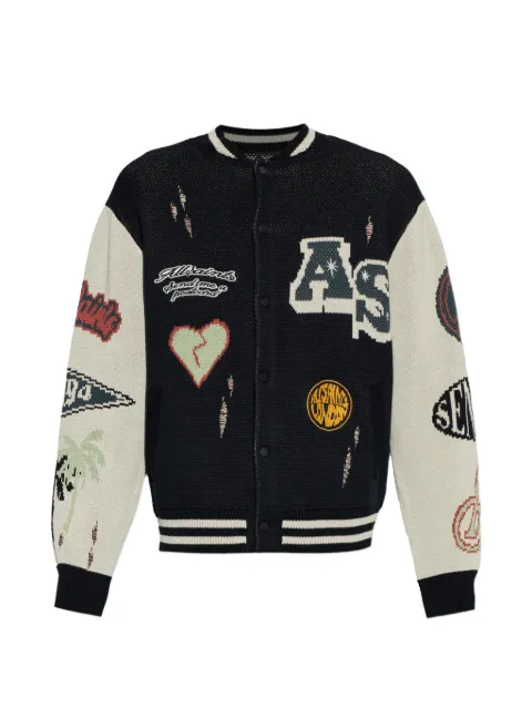 AllSaints Chase ダメージ カーディガン