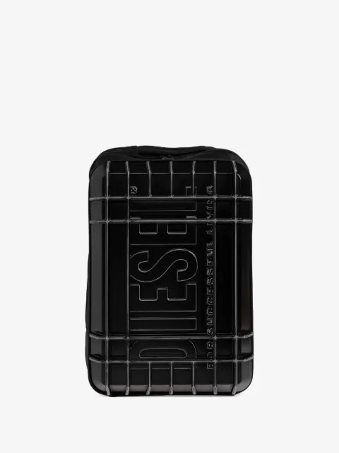 Diesel embossed logo backpack
