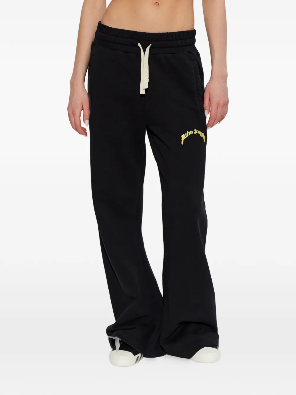 Palm Angels Trainingsbroek met logoprint Zwart