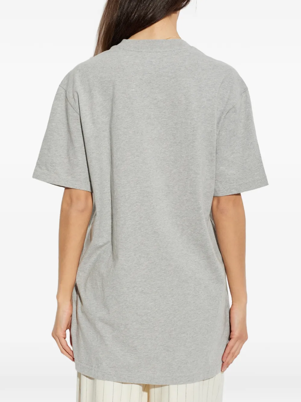 AllSaints T-shirt met pailletten Grijs