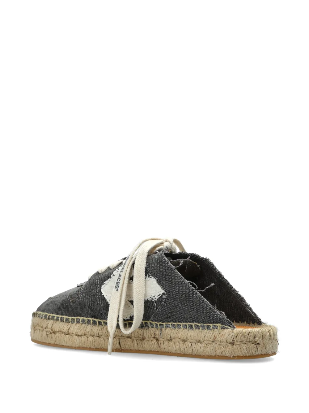 Off-White Arrows frayed sneakers Grijs