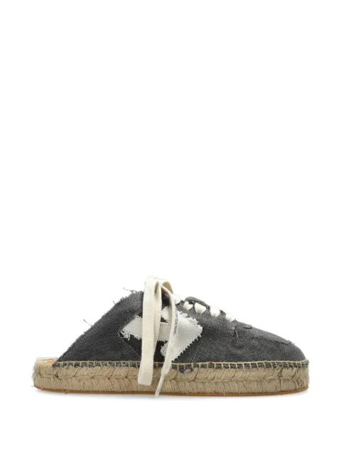 Off-White Arrows frayed sneakers