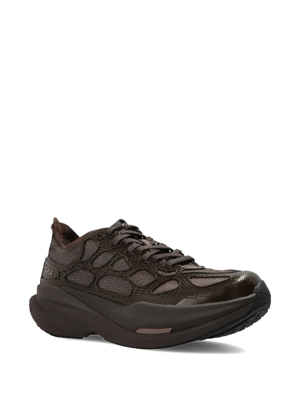 HOKA Mach X Caged sneakers Bruin