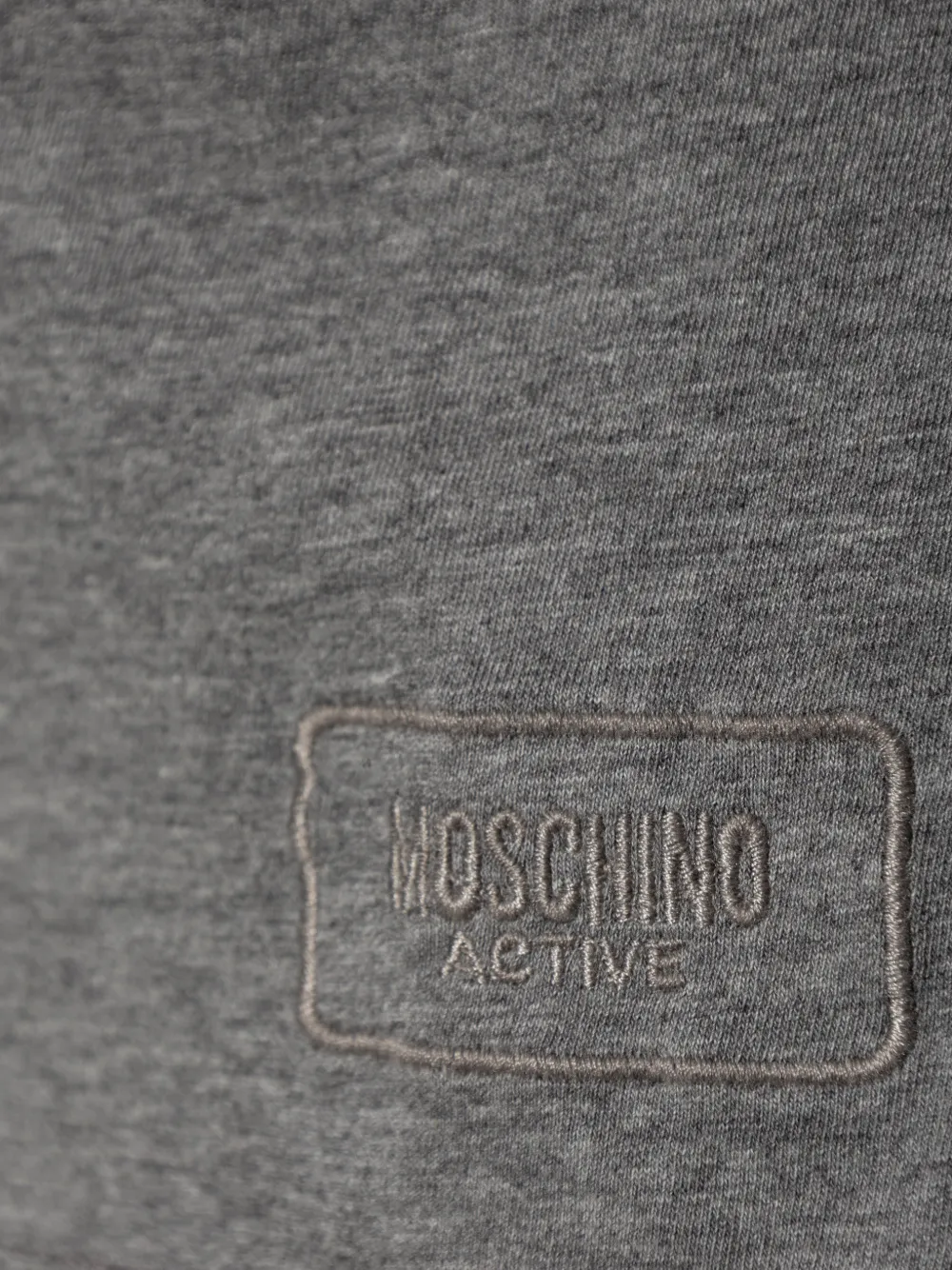 Moschino T-shirt met ombré-effect Zwart