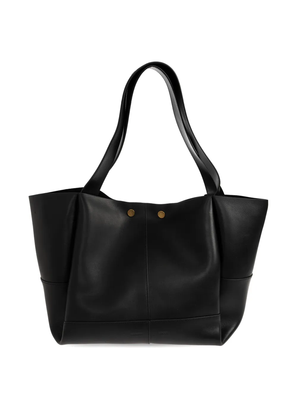 AllSaints Borsa tote Rosalie grande in pelle - Nero