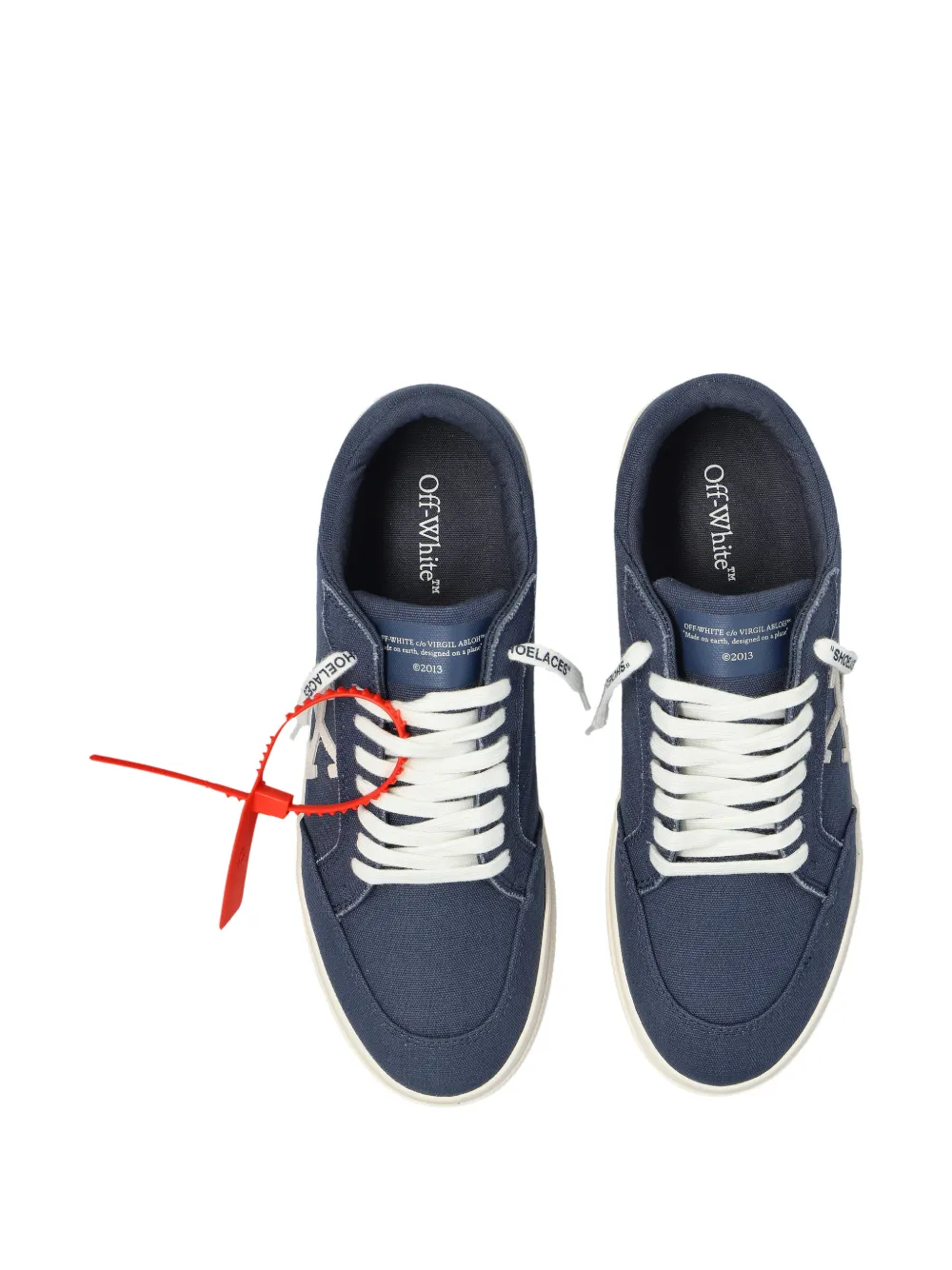 Off-White Arrows motif sneakers Blauw