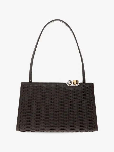 Jacquemus Salon woven leather shoulder bag