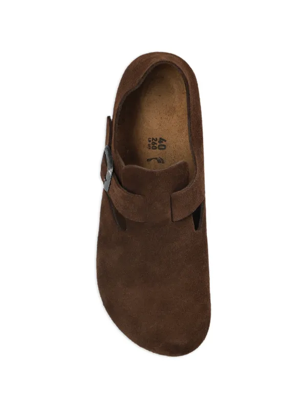 Birkenstock London スエードサンダル | ブラウン | FARFETCH JP