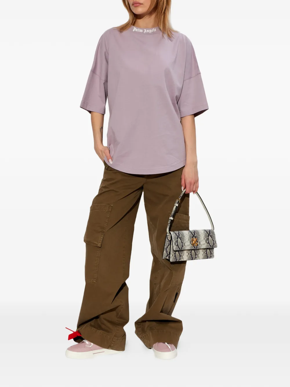 Off-White Vulcanized sneakers Roze