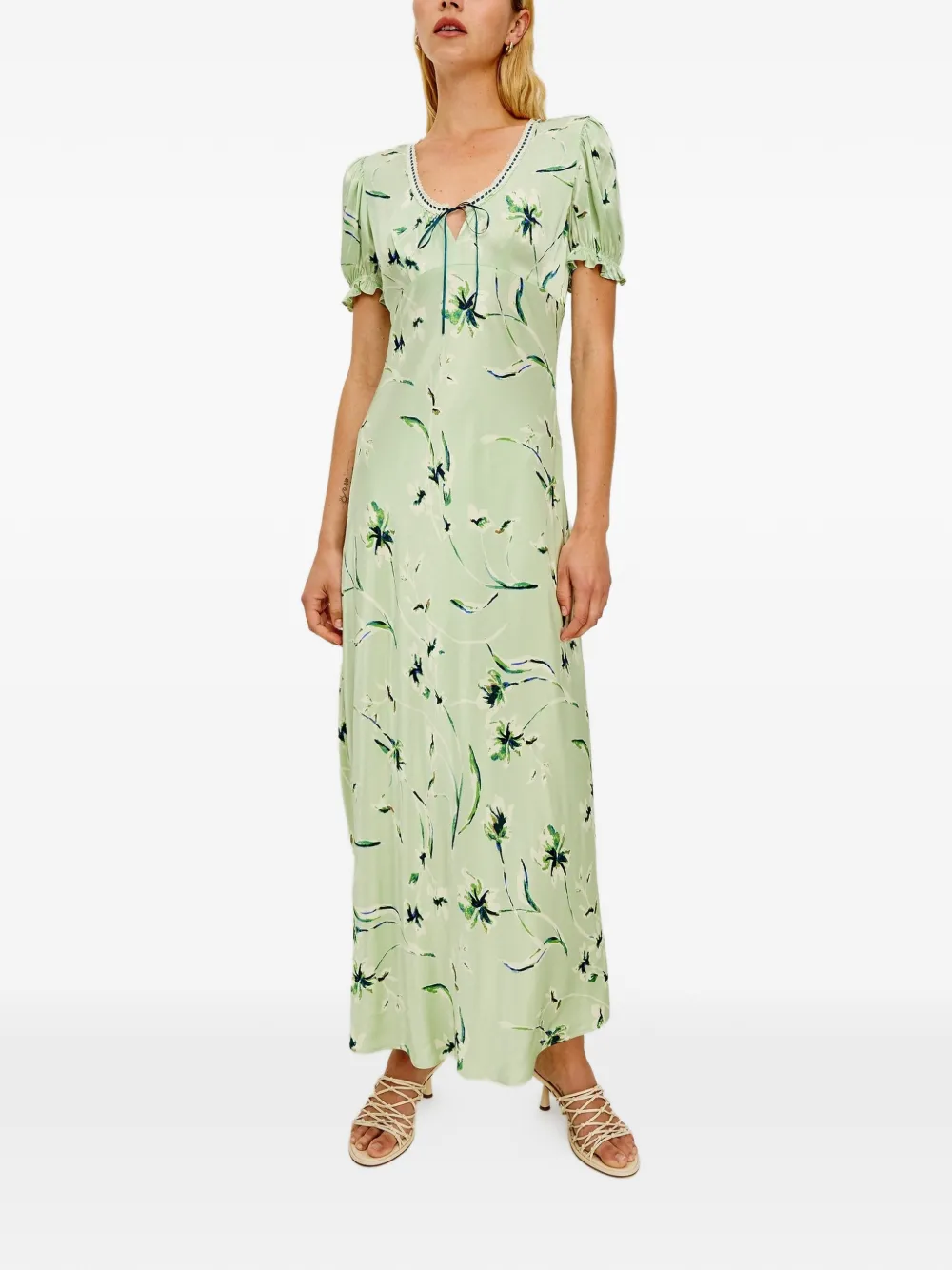 Rails Allison floral-print dress - Grün