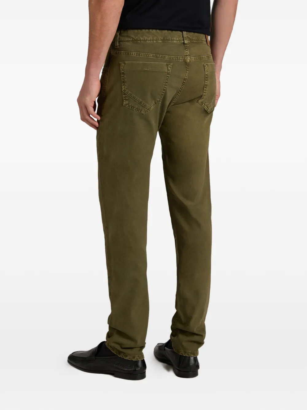 slowear Broek met vijf zakken Groen