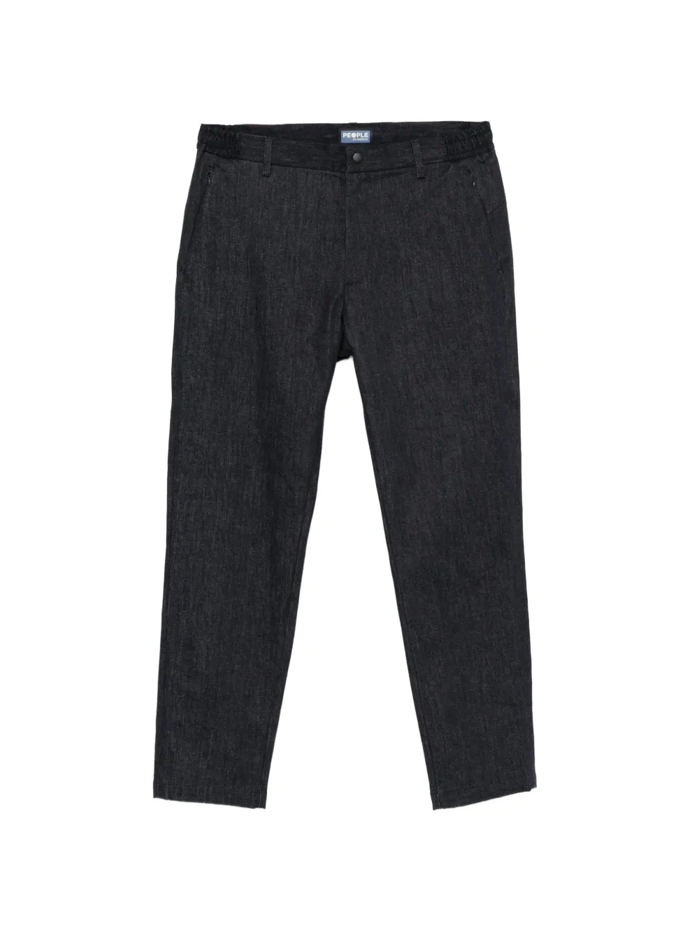 People Of Shibuya Ozeki elasticated-waistband trousers - Blu