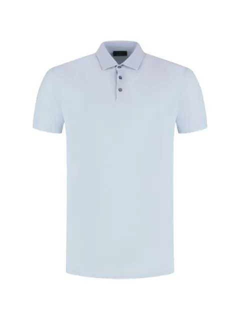 Zanone button short-sleeve polo shirt