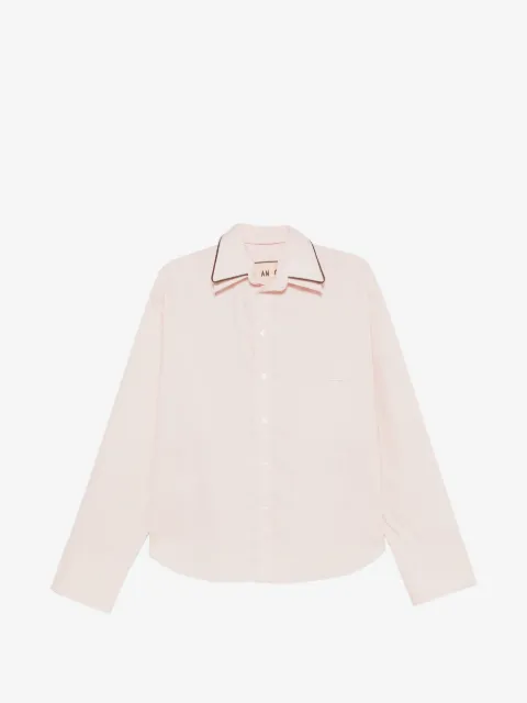 Plan C chemise à poche poitrine et bords contrastants