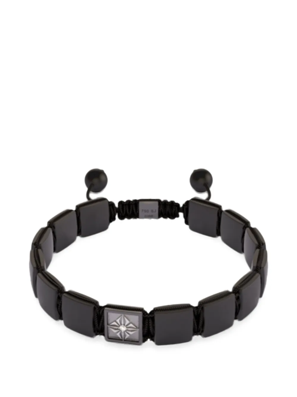 Shamballa Jewels adjustable diamond bracelet - Nero