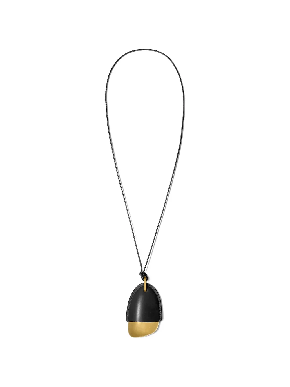 Michael Kors Collection stone-pendant necklace - Oro