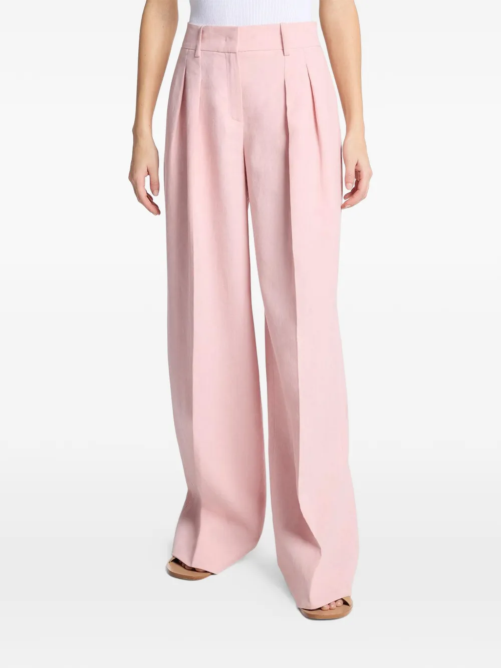 Michael Kors Collection Palazzo plooibroek Roze