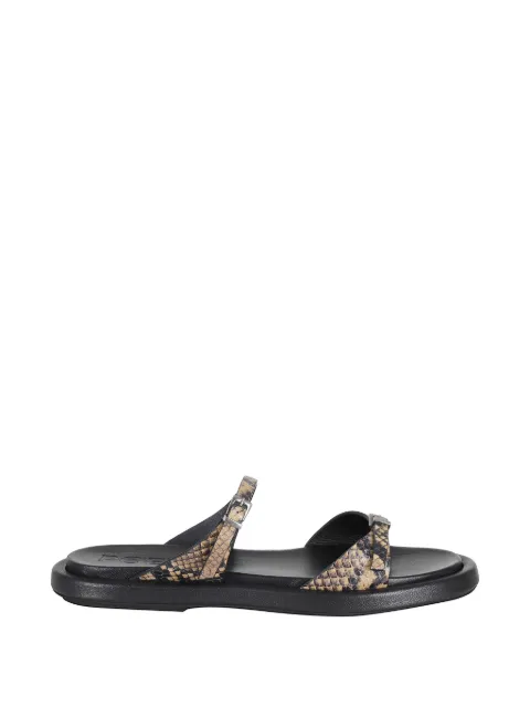 POEVE Laila snakeskin-effect sandals