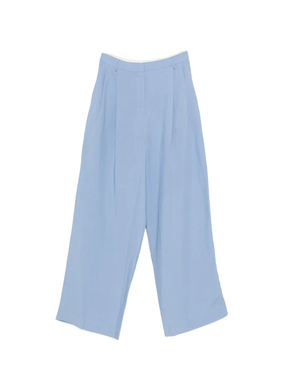 Merci pleated wide-leg trousers - Blu