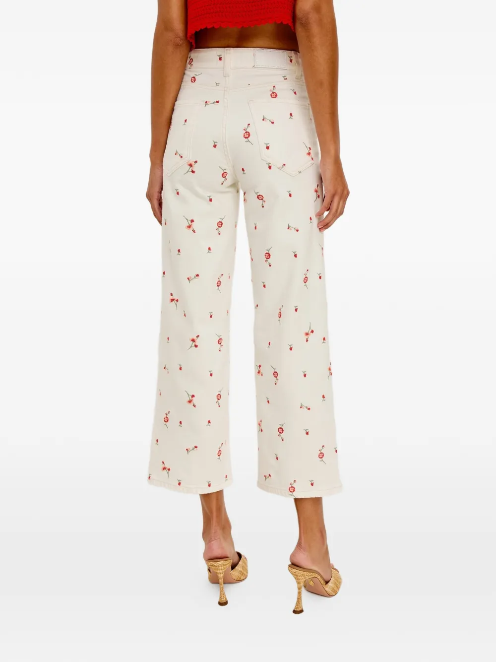  Rails Pantalones Capri Con Estampado Floral - Neutro 