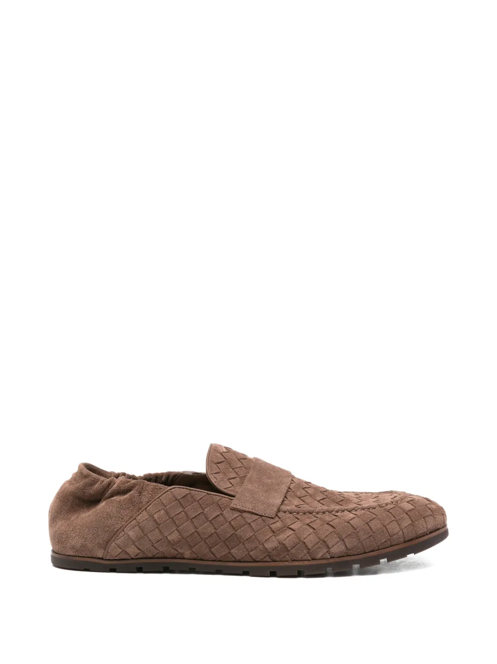 Neil Barrett Barrett woven leather loafers - Brown