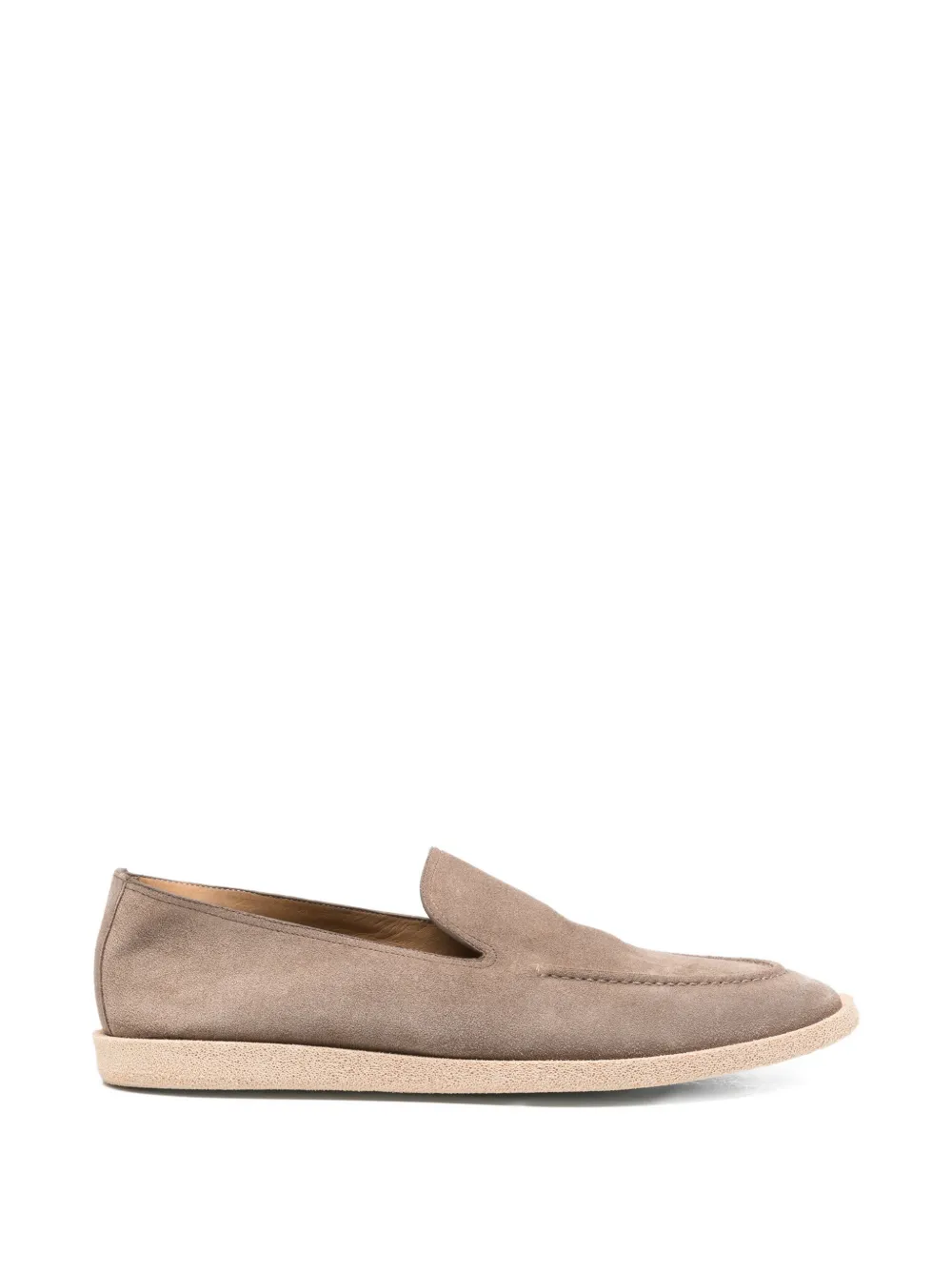Neil Barrett almond-toe loafers - Marrone
