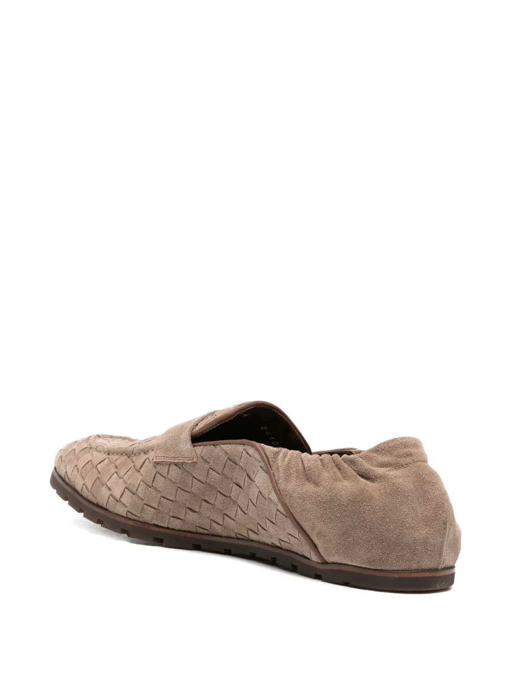 Neil Barrett leather loafers Grijs