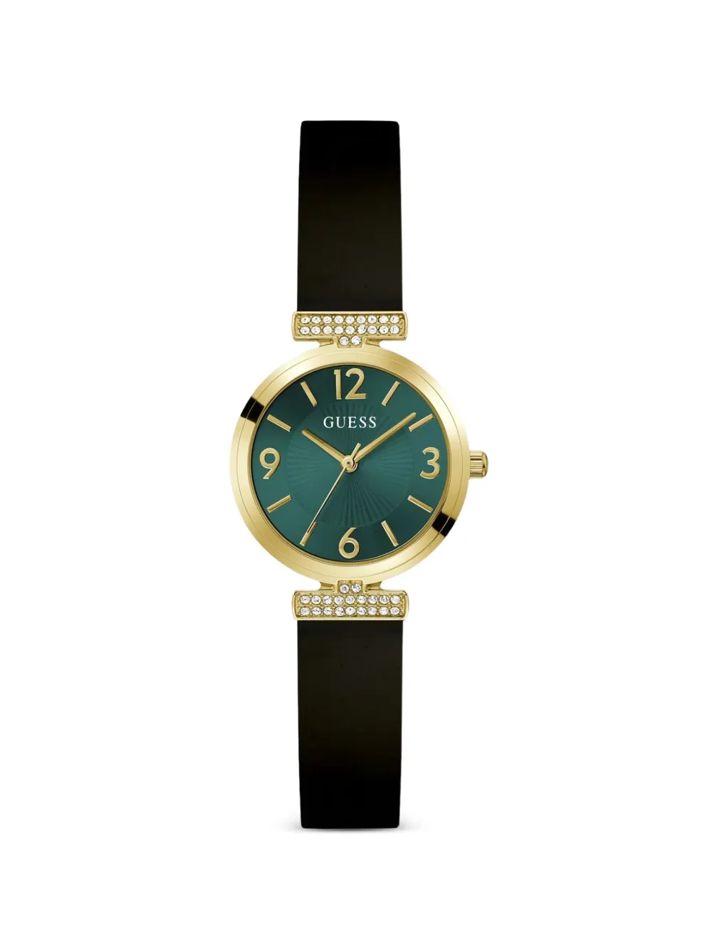 GUESS USA crystal-embellished 28mm watch - Verde