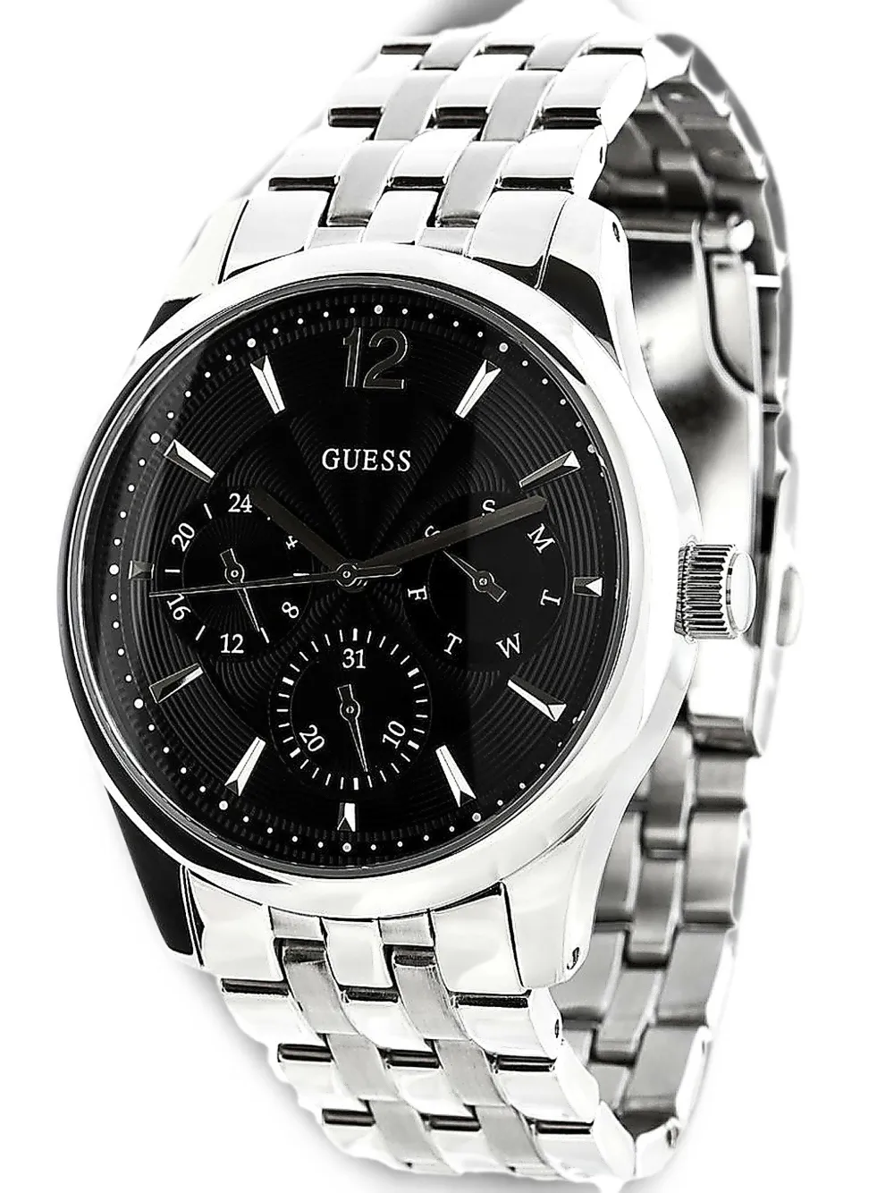 GUESS USA Asset 43mm watch - Black