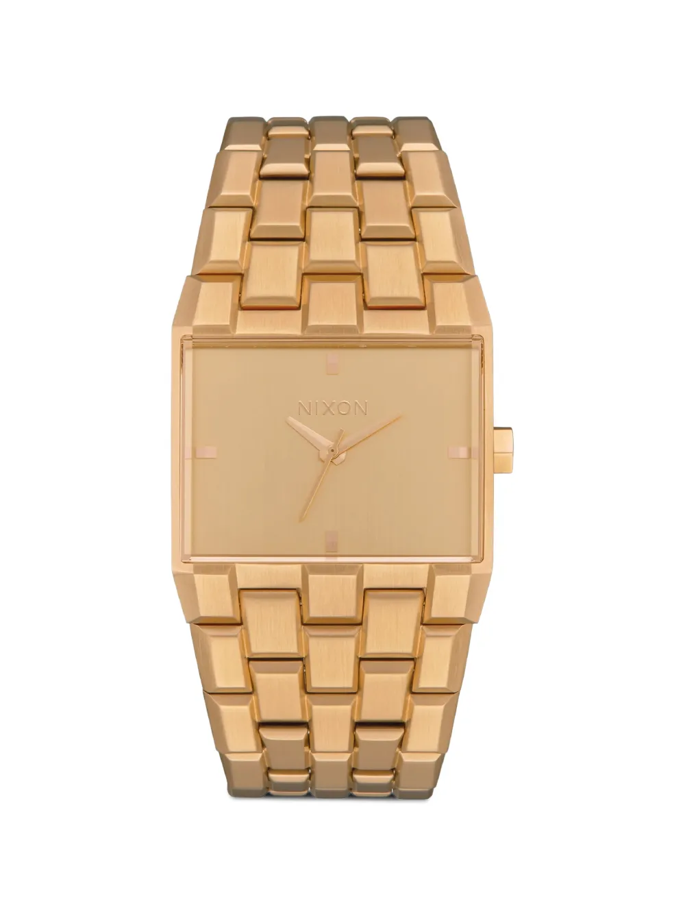 Nixon Ticket rectangular 34mm watch - Oro