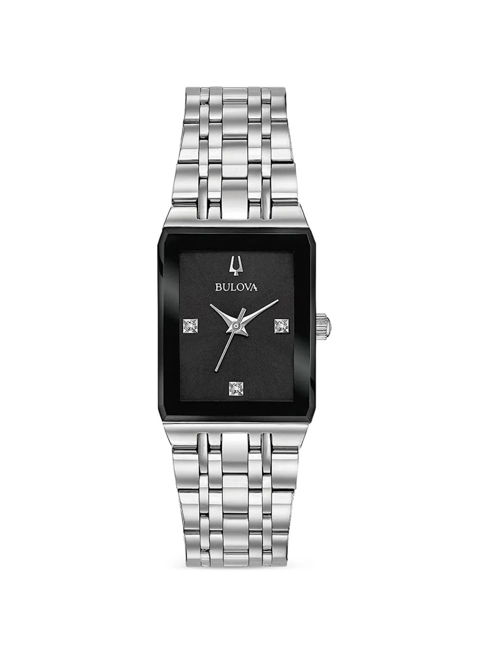 Bulova Quadra 30mm watch - Nero
