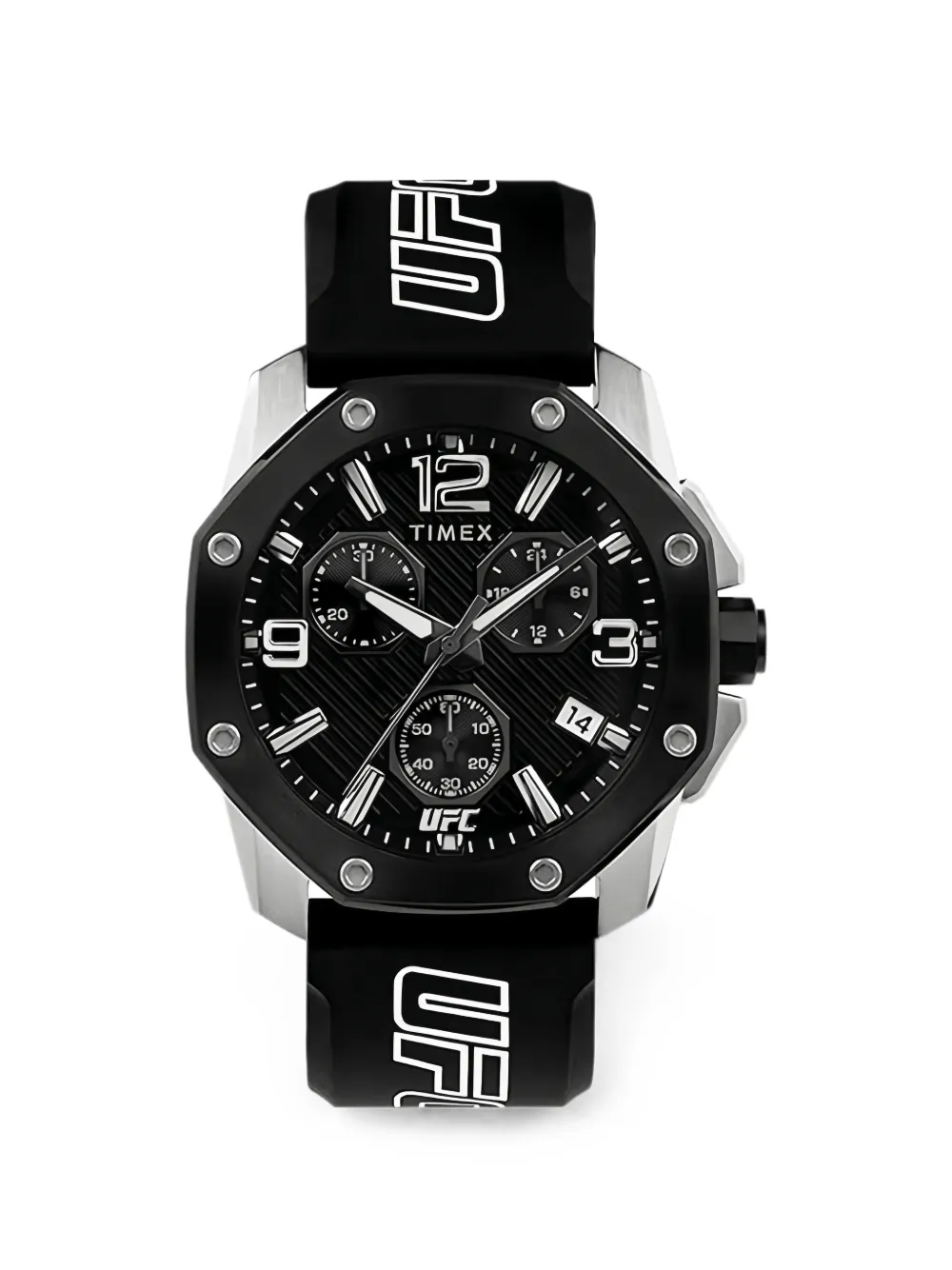 TIMEX UFC Icon Chronograph 45mm watch - Nero
