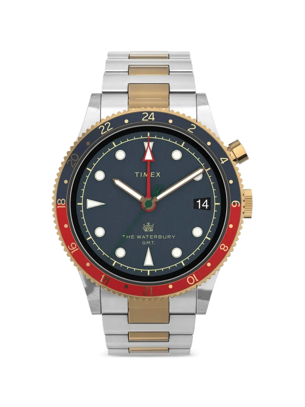 TIMEX Waterbury GMT 39mm watch - Blu