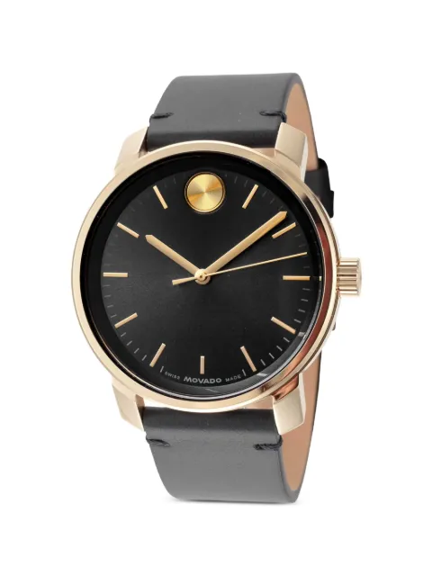 Movado Trend 41mm leather watch