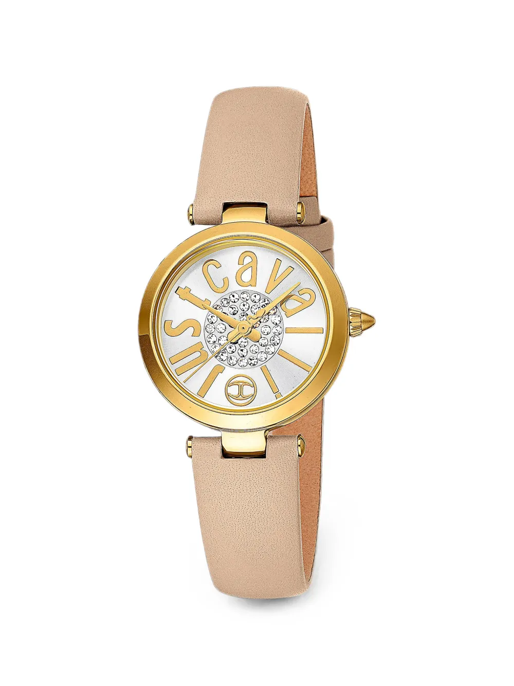 Just Cavalli Modena 28mm Watch In Neutral