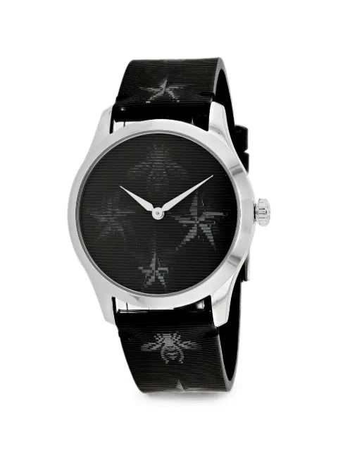 Gucci G-Timeless bee-motif 38mm watch