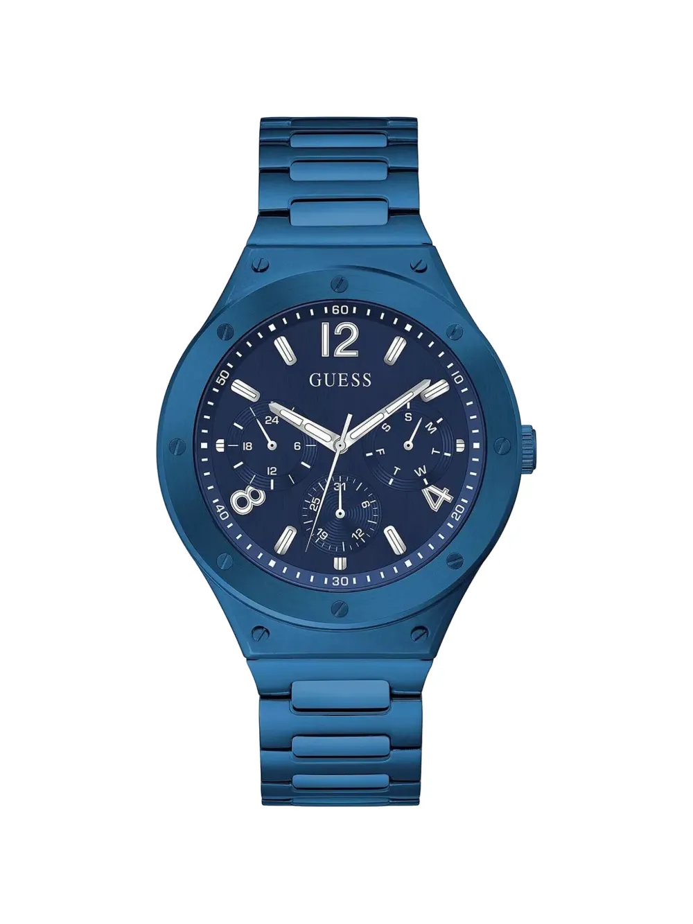 GUESS USA multifunction 44mm watch - Blu