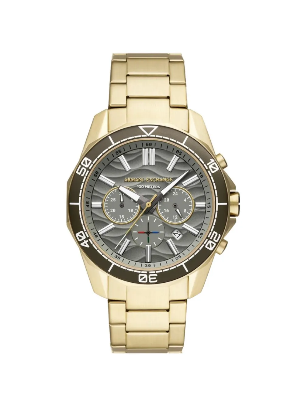 Armani Exchange chronograph 44mm watch - Grigio