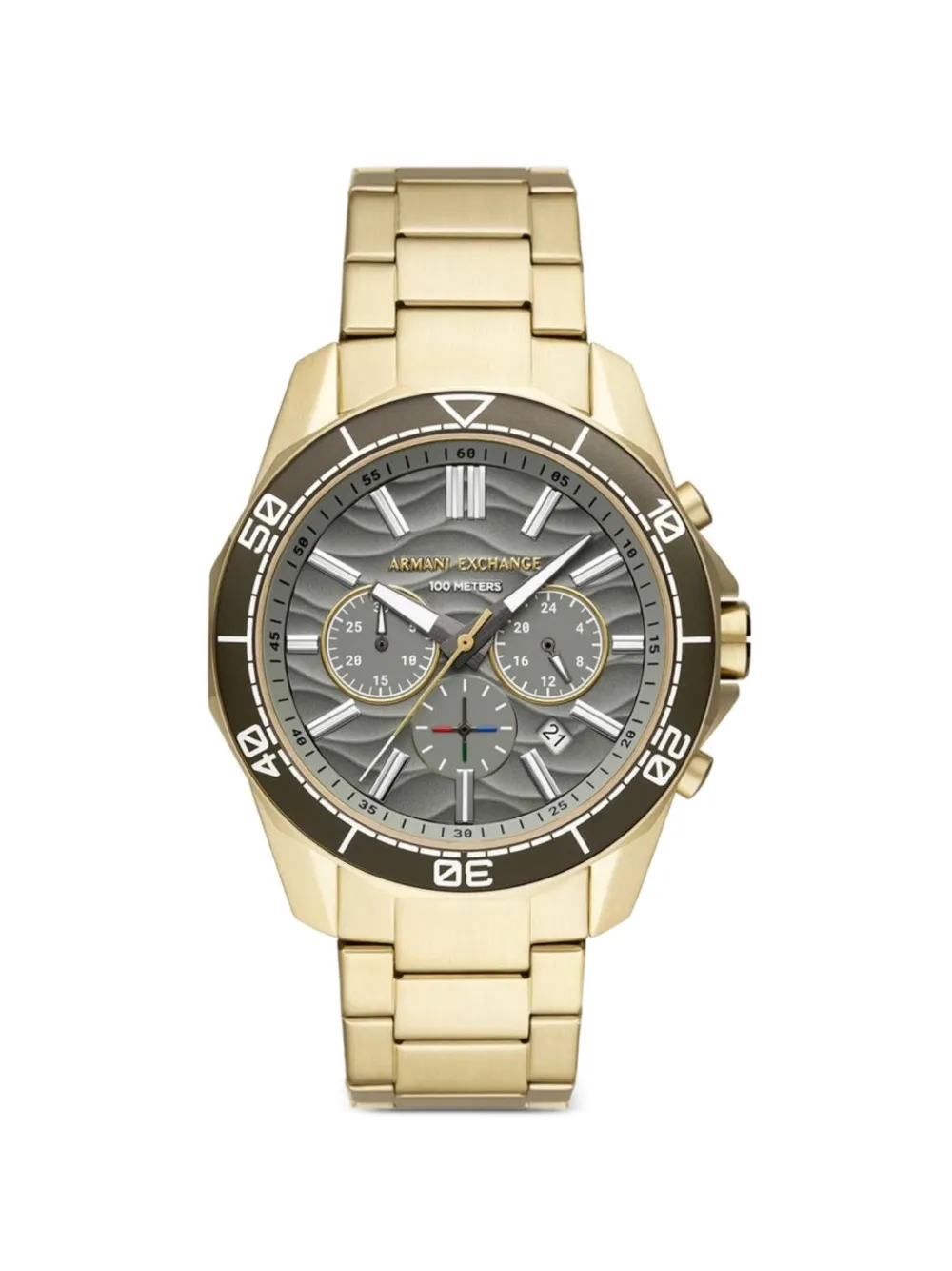 Armani Exchange chronograph 44mm watch - Grigio