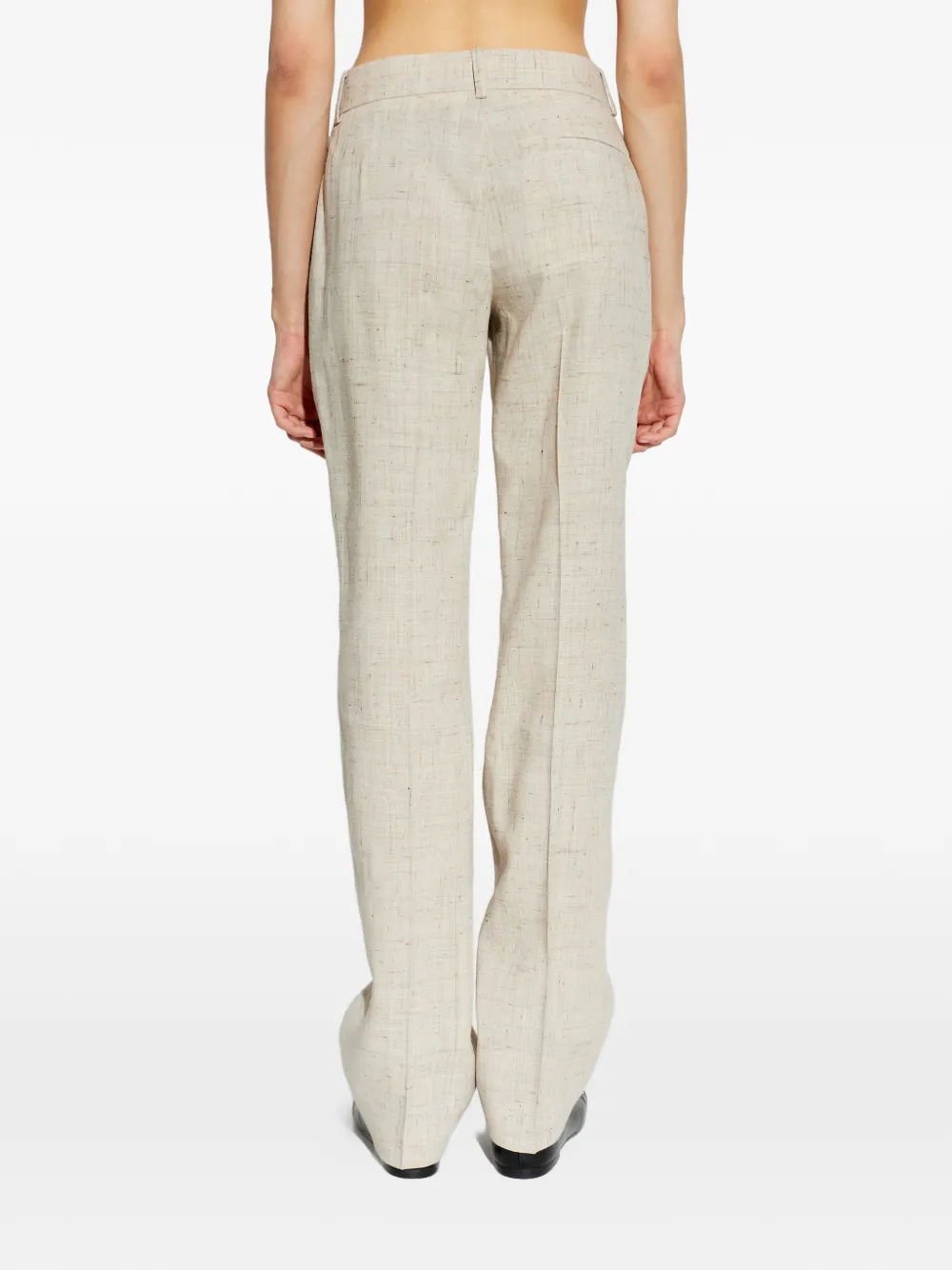 Moschino Cropped broek Beige