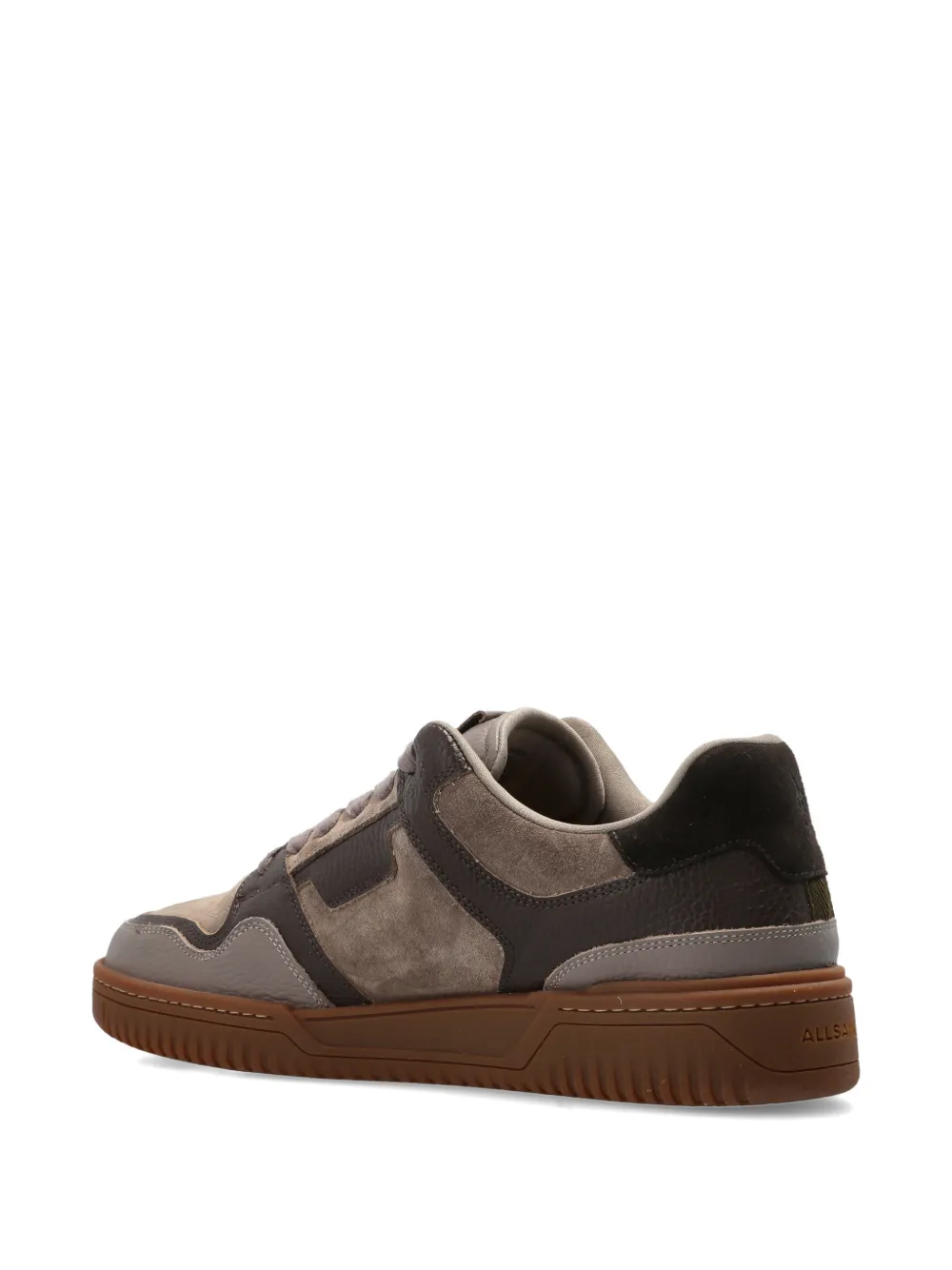 AllSaints Regan Plus panelled sneakers Beige