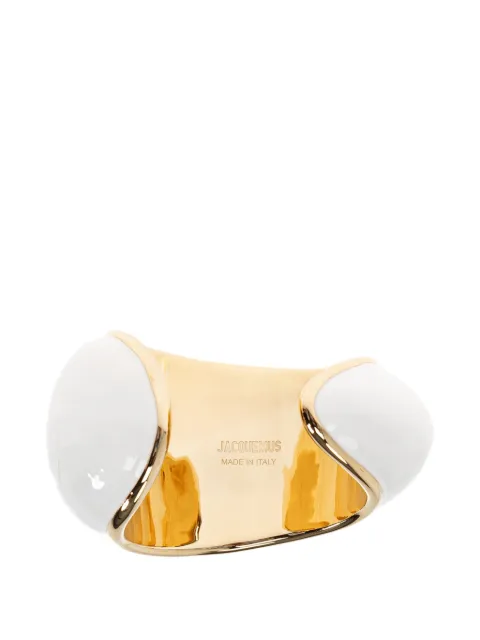 Jacquemus Raisin sculptural cuff bracelets